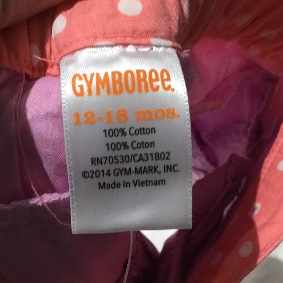 Gymboree 12-18m pastel mixed polka dot skirt NWT - Picture 3 of 8